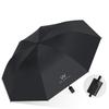 Fully Automatic Three-fold Business Men's 61-bone Umbrella, Strong Wind and Rain-resistant Parasol Advertising Customization