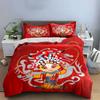 Traditional Chinese Opera Art Set Multiple Sizes Kid'S And Adults' Bedroom Exquisite 3Pc Bedding Set, Gift