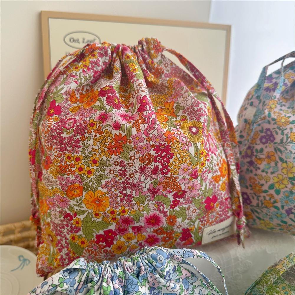 Underwear Clothing Underwear Drawstring Bags Cotton Cosmetic Bags Portable Storage Bag  Travel