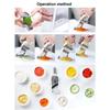 Adjustable Handheld Mandoline Slicer Safe Cheese Grater Manual Mandoline Food Slicer  Potato