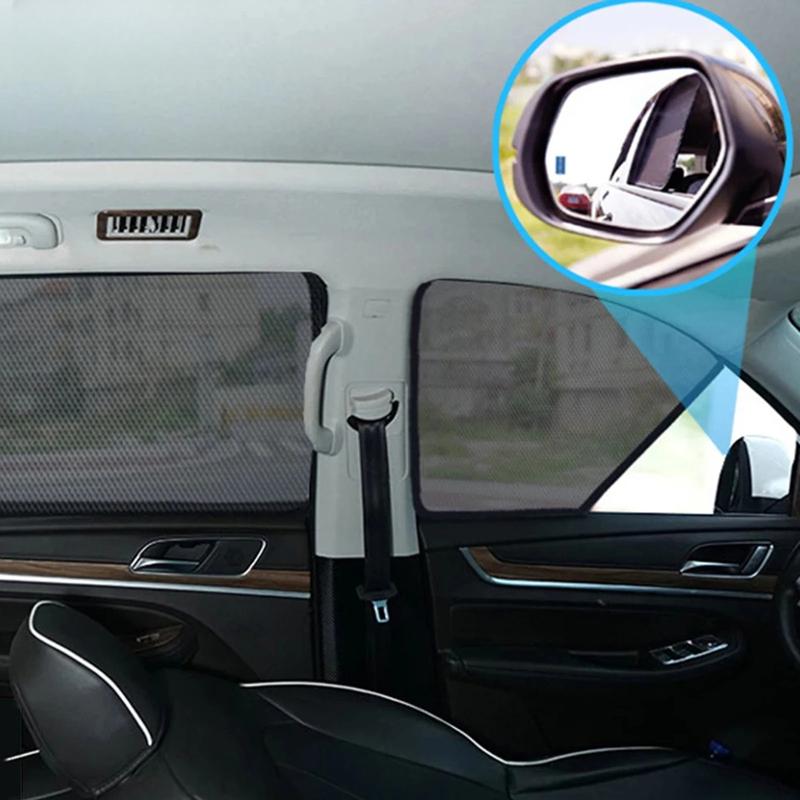 Car Front Rear Side Magnetic Windshield Sunshade For Skoda Octavia -2025 Sun Blockers Curta Shades Cover Auto Accessories