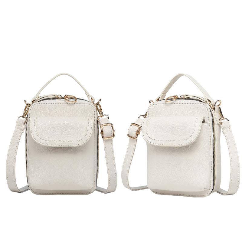 New Trendy Casual Messenger Bag - Single Shoulder Crossbody Organizer with Phone Storage for Fashionable Daily Use