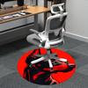 1pc Doberman, Portrait Office Round Area Rug,  Mat Suitable ForOffice, Under Office Chairs Bedroom Living Room Home Decor, Room Deco