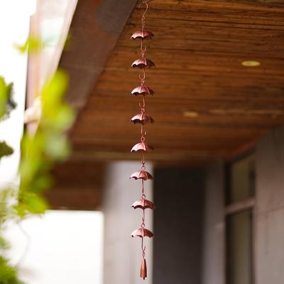 Garden Creative Umbrella Metal Rain Chain Rain Catcher For Gutter Roof Decoration Metal Drainage Rain Chain Downspout