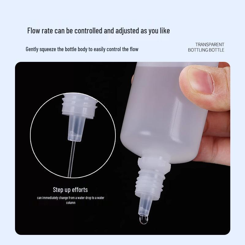 Squeeze Plastic Eye Dropper Bottles: 5ml, 10ml, 20ml for Eye Drops or Ink