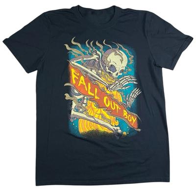 Hot New Fall Out Boy Band Summer Tour Black S To 5XL Shirt EM210