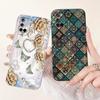 For Oppo A52 A72 A92 Case Stylish Flowers Cute Painted Cover Soft TPU Matte Phone Case For Oppo A92 A 52 72 OppoA52 OppoA72 Bags