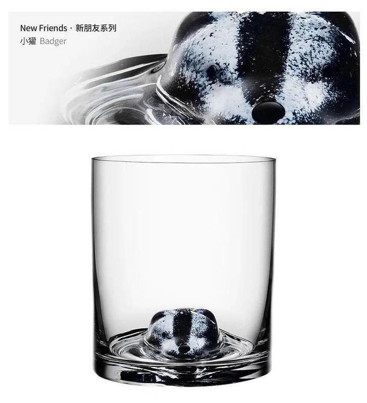 Nové Přátele Sklenice na Whiskey Barevná 3D Zvířecí Hlava Sklenice na Víno Severský Styl Medvěd Sklenice na Vodu Pták Šálek na Kávu Pivní Půllitr Dropshipping
