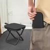 Portable Folding Camping Chair Reinforced Frame Stable Safe for Outdoor Fishing Camping Picnic Travel Hiking