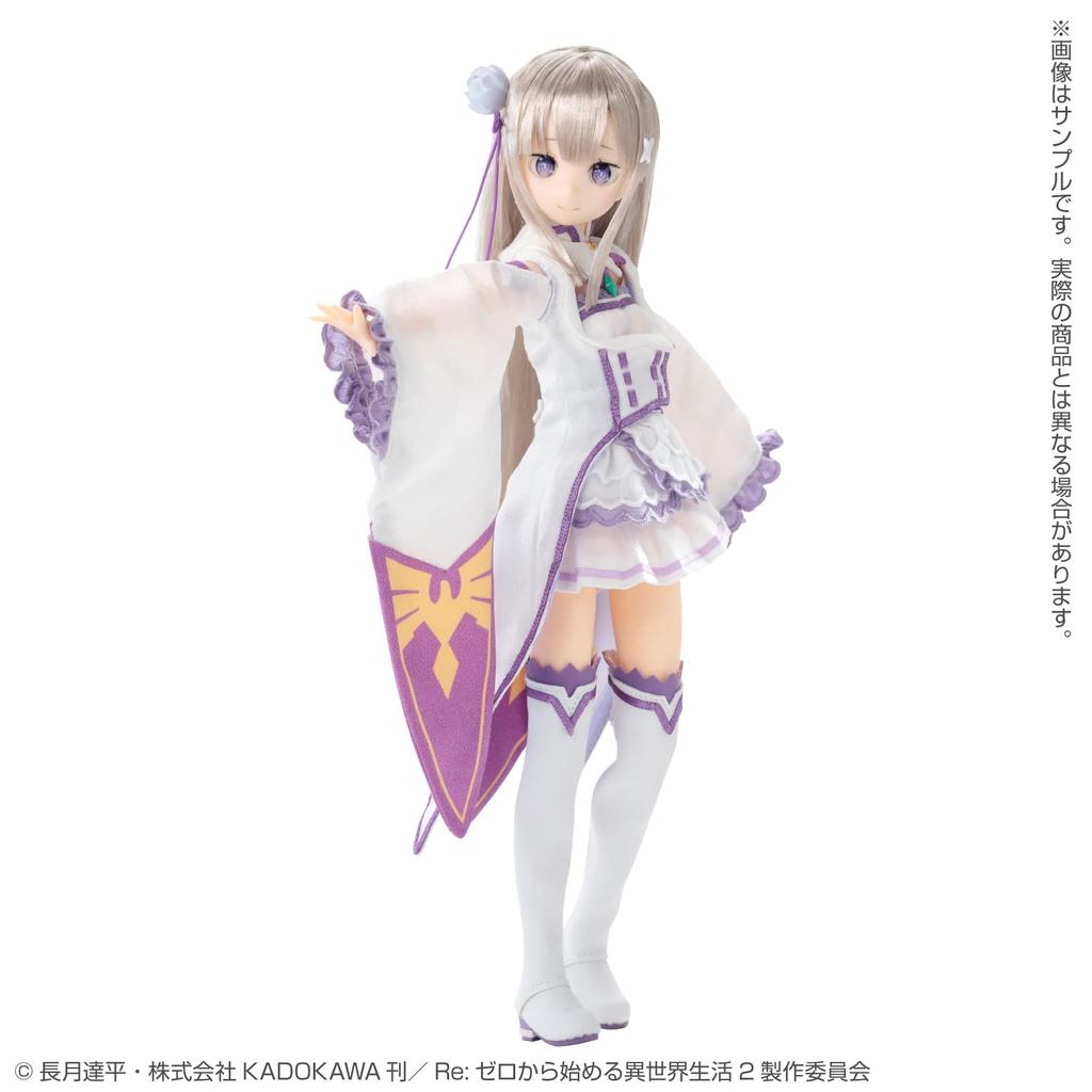 Azone International 1/6 Scale Pureneemo Character Series 143 "Re:ZERO -Starting Life in Another World-" Emilia, Approximately 26cm Tall, Soft Vinyl