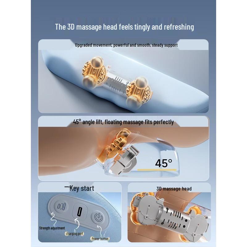 CLORIS Chinese Herbal Cervical Spine Massage Pillow CN Plug (adapter Included)