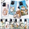 Cartoon Fat Tiger Phone Case For Redmi Note 13 5G 14 Pro Plus Redmi 12 12C 13C 14C 10 10A 10C 9 9C 9T 9A 8 8A K70 Pro TPU Clear