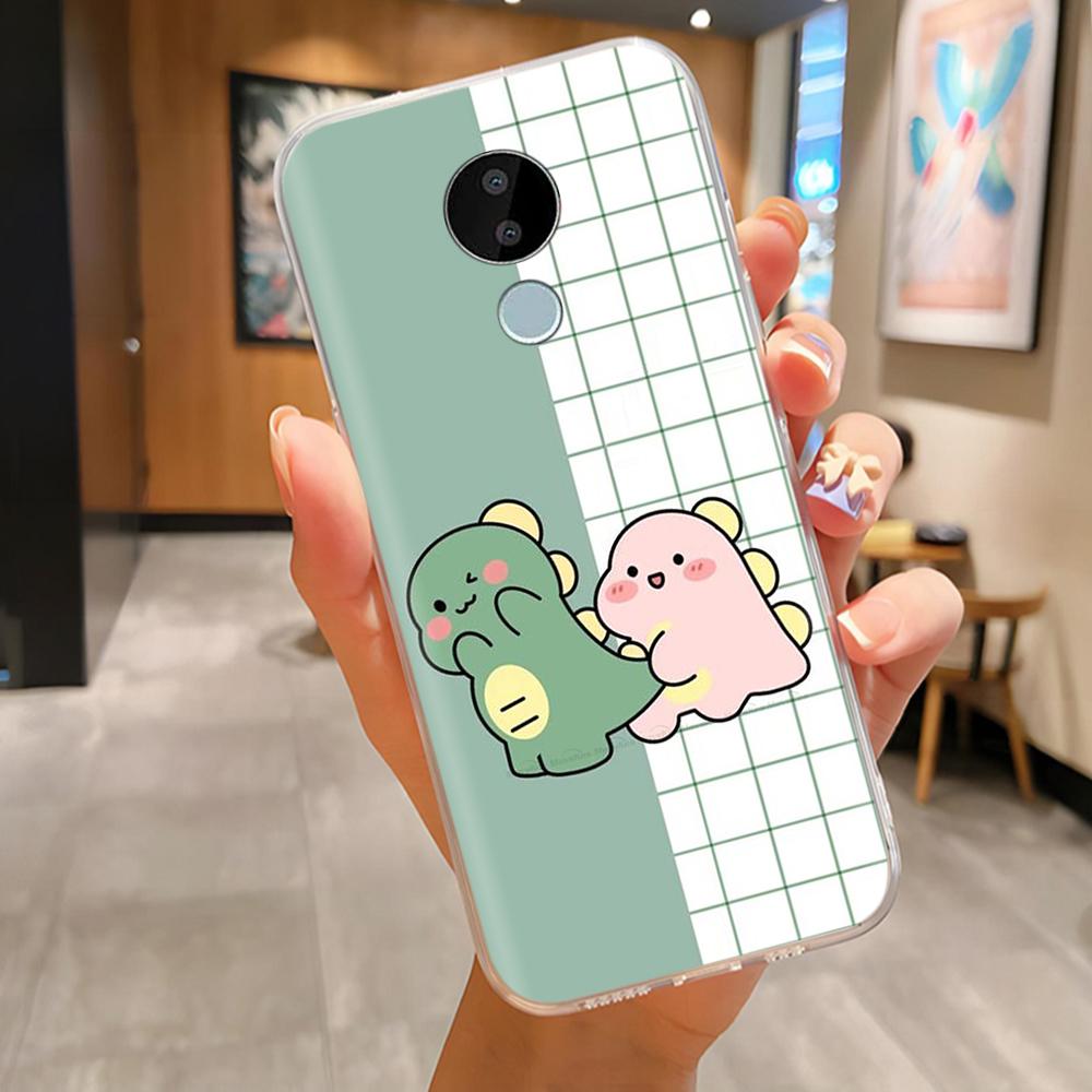 For Nokia C30 Case Funny Creative Cover for Nokia C30 Phone Cases Soft TPU Silicone Transparent Back Covers for NokiaC30 C 30