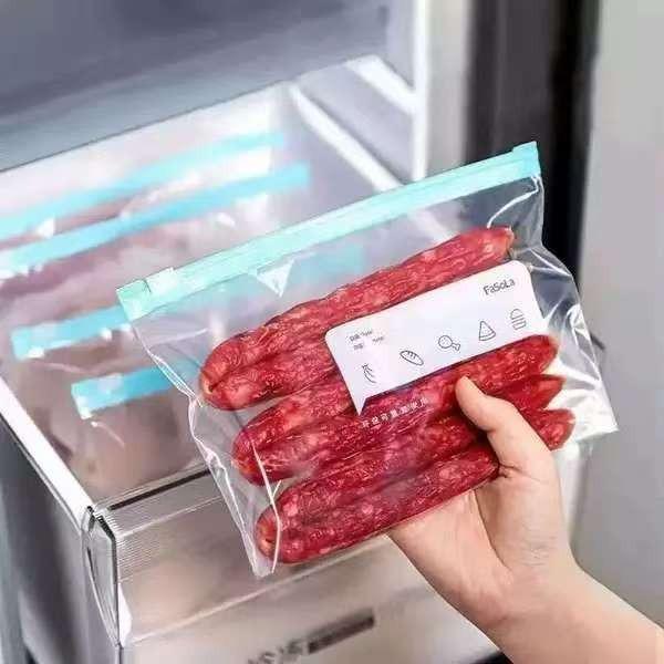 Food-Grade Zipper Closure Bag for Refrigerator Freshness