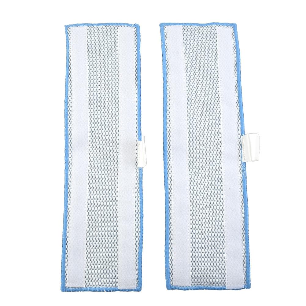 2PCS Mop Cloths Washable Reusable Microfibre Cordless Floor Cleaner Useful