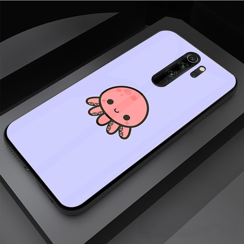 

Чехол для телефона Octopus из закаленного стекла для Redmi Note 5 6 7 8 Pro Note8T Note9S Redmi8 9 Cover Shell Redmi 9