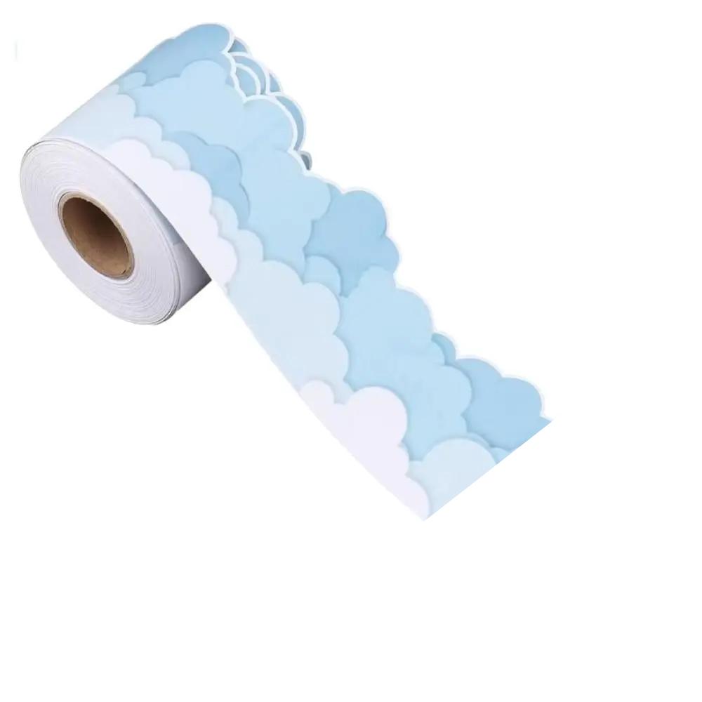 1 10m/393.7inch Roll Self-adhesive Border Decorative Wall Sticker, Beautifying the Edges of the Wall, DIY Decorative Sticker