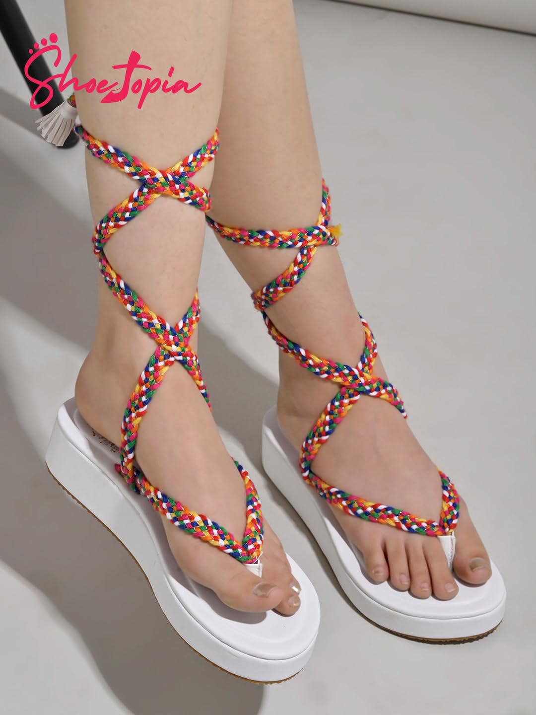 Shoetopia Women S Heeled Sandal-8 Kids Uk (Mangolia-White)-Eu41 8 UK