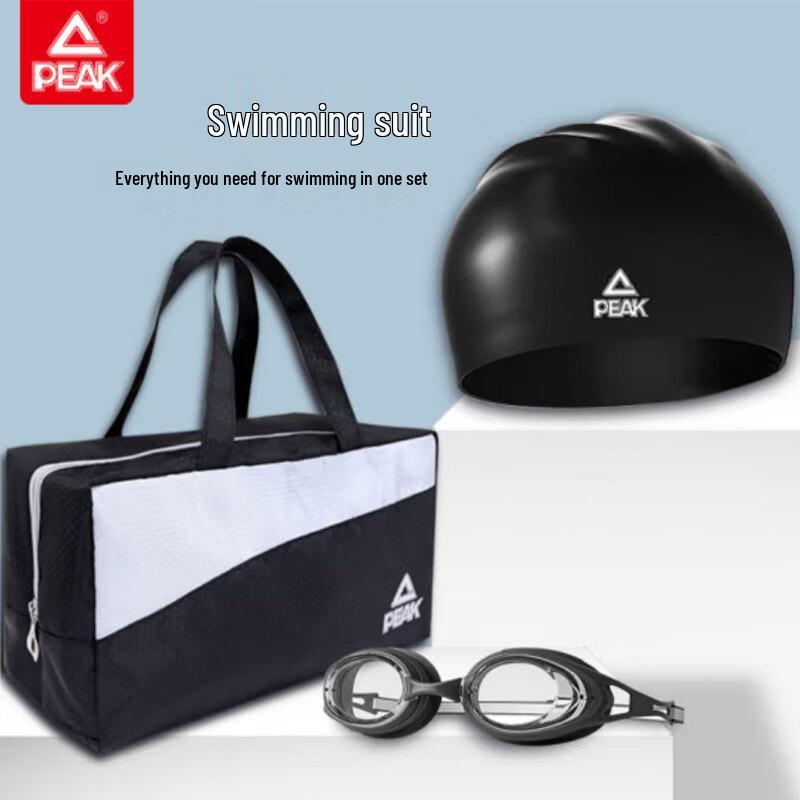 Peak Unisex Swimming Goggles & Cap Set