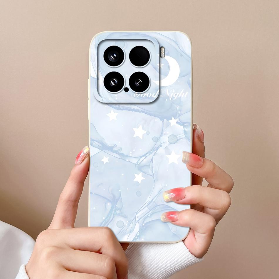 For Xiaomi 15 Pro Case For Xiaomi 14 Pro Phone Cases Various Style Soft Liquid Silicone Mi15 Mi14 Back Cover Anti Drop Bumper