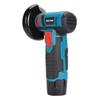3 Inch Angle Grinder 19500RPM 500W Handheld Lithium Electric Grinding Machine with 3 Saw Blades