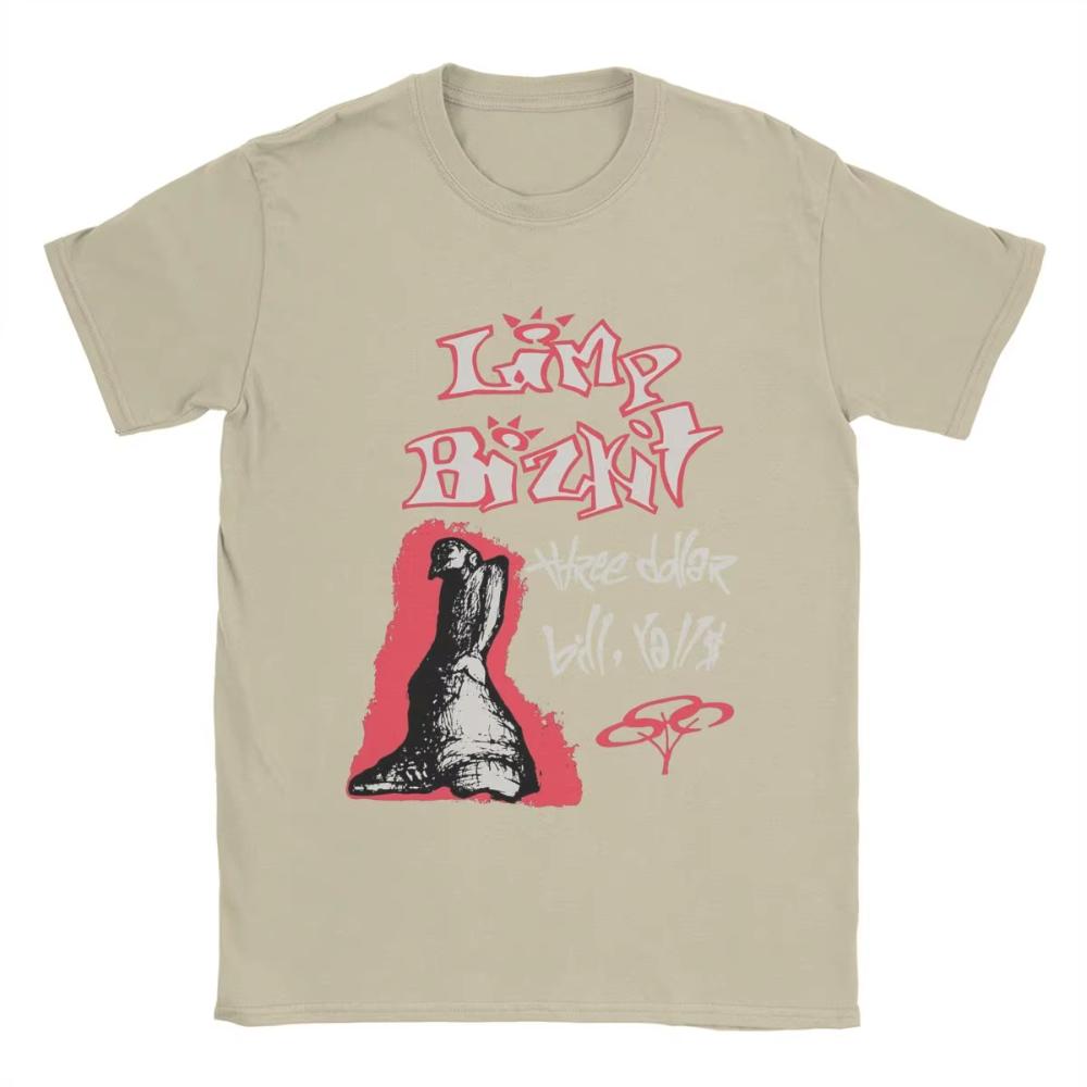 Vintage 1997 Limp Bizkit T Shirt for Men Women Cotton Creative T-Shirts Round Collar Tee Shirt Male Short Sleeve Tops Gift Idea