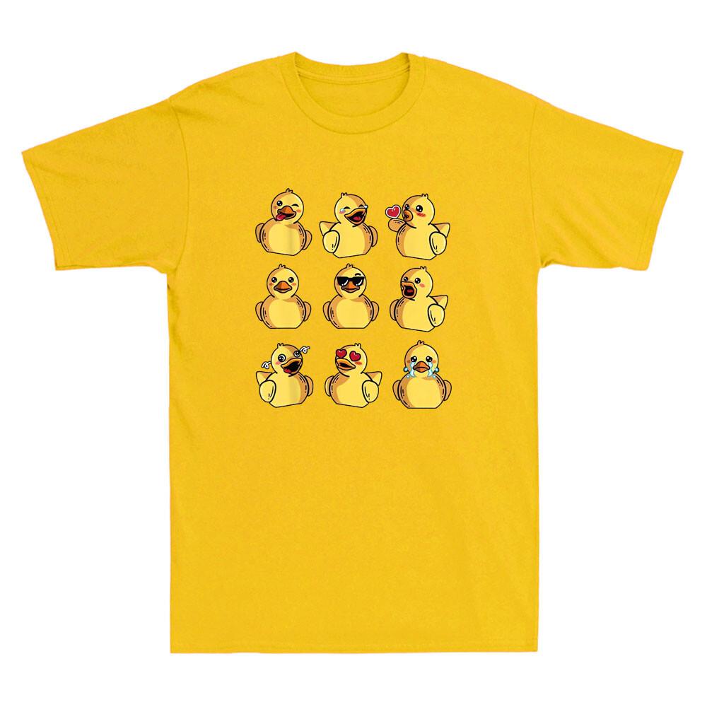 Rubber Ducky Shirt Funny Duck Bath Toy Meme Vintage Unisexs Short Sleeve Tshirt