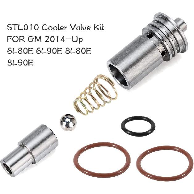 STL010 Transmission Cooling System Upgrade Kit For 2014-Up GM 6L80 6L90 Cadillac Chevy GMC & 2016-Up 8L90 8L80 8L90E 10L90