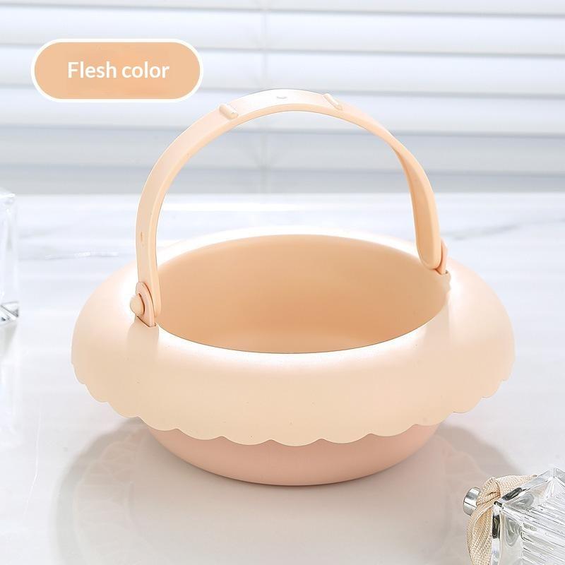 Silicone Makeup Brush Cleaning Box Multifunctional Scrubbing Mat Beauty Sponge Drying Holder for Beginner Use