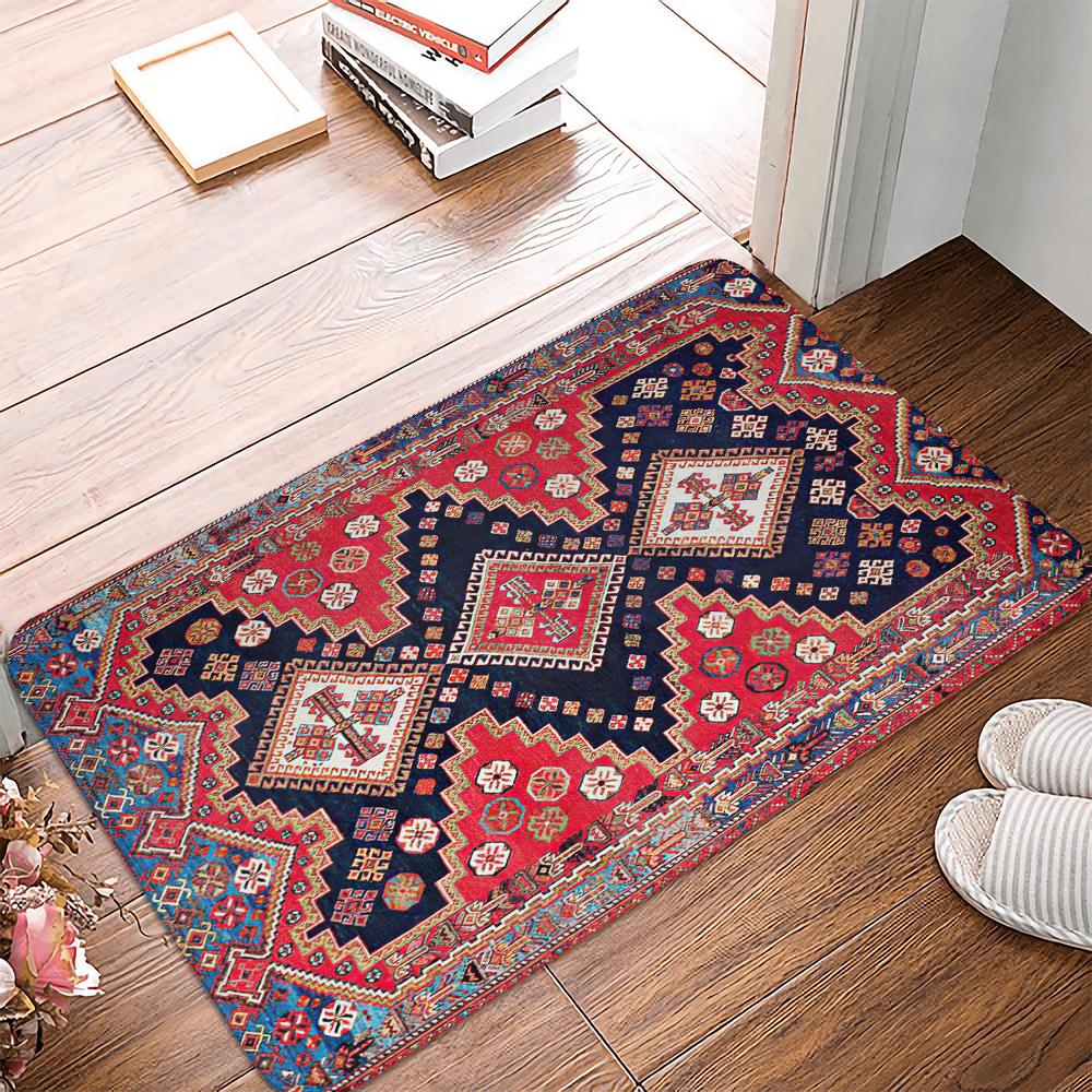 Bohemian Style Doormat Entrance OutDoor Carpets Non-Slip Bathroom Feet Mat Kitchen Bedroom Hallway Long Rugs Entrance door mat