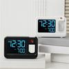 Quiet Operate LCD Clock With Auto Adjusting Brightness And Temperature Date Display Multifunctional