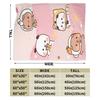Bubu and Dudu Kawaill Couple Bears Blankets Fleece Relax Super Soft Throw Blankets for Bedding Bedspreads