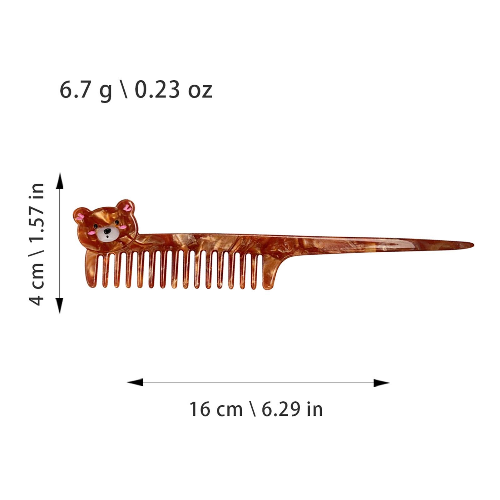 

Animal Shape Long Handle Detangling Hair Brush Portable Hair Styling Tool for Men Women Kids Salon Hairdressing Styling Tools