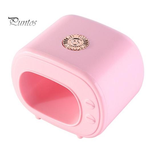 

Портативная мини-лампа для ногтей с питанием от USB, компактный дизайн, ТВ-образный лак для ногтей без черного цвета, быстросохнущий маникюрный аппарат для ногтей розовый