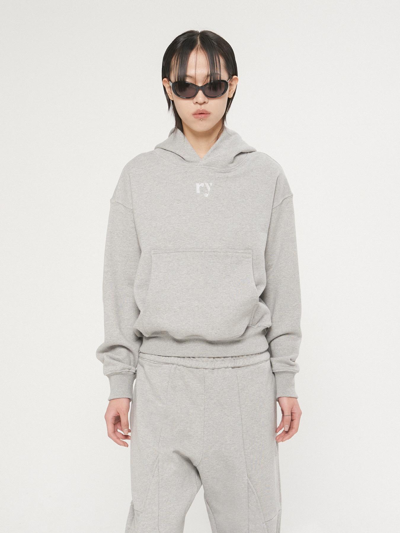 Ryu Young Heavy Sweat Hoodie, Gray 2