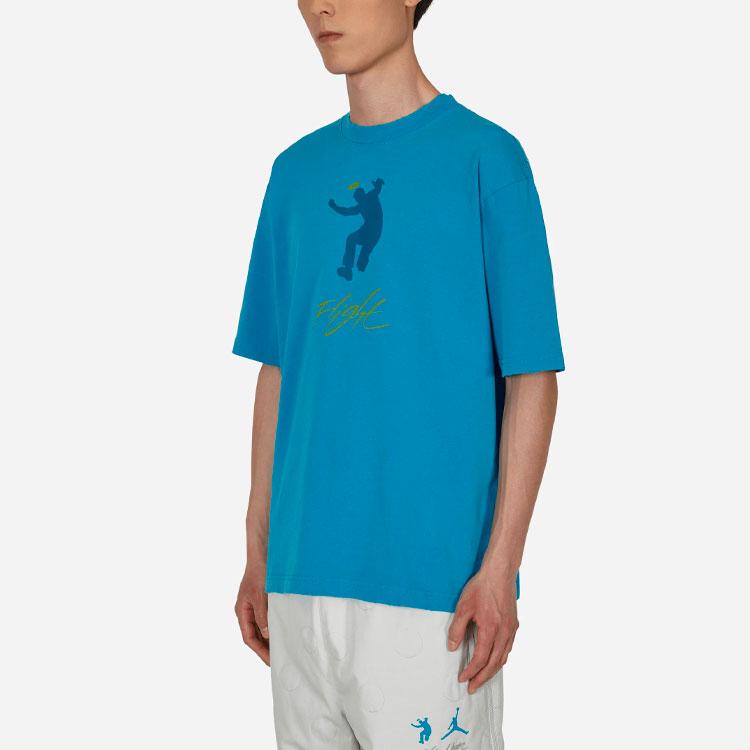 Air Jordan x Union LA Graphic T-Shirt Equator Blue Men Tops DM2839-483