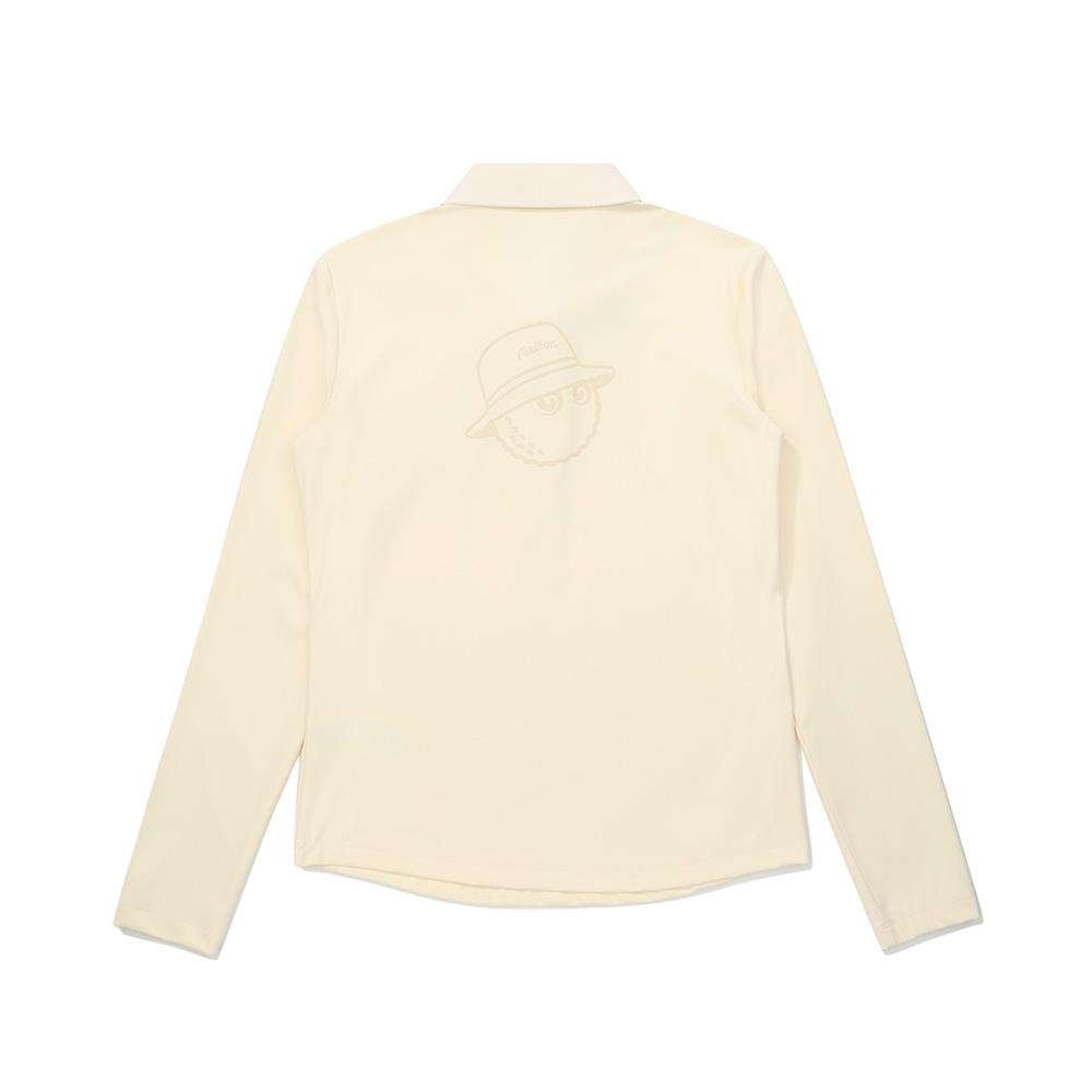 MALBON GOLF Basic Collared Comfort T-Shirt Butter Yellow (Woman)