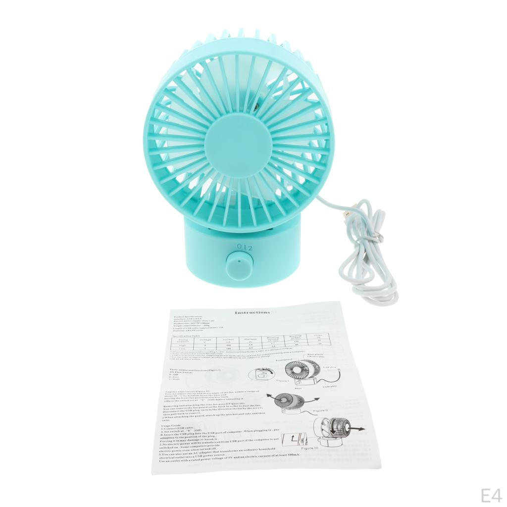 USB Personal Portable Electric Cooling Fan For Home And Travel