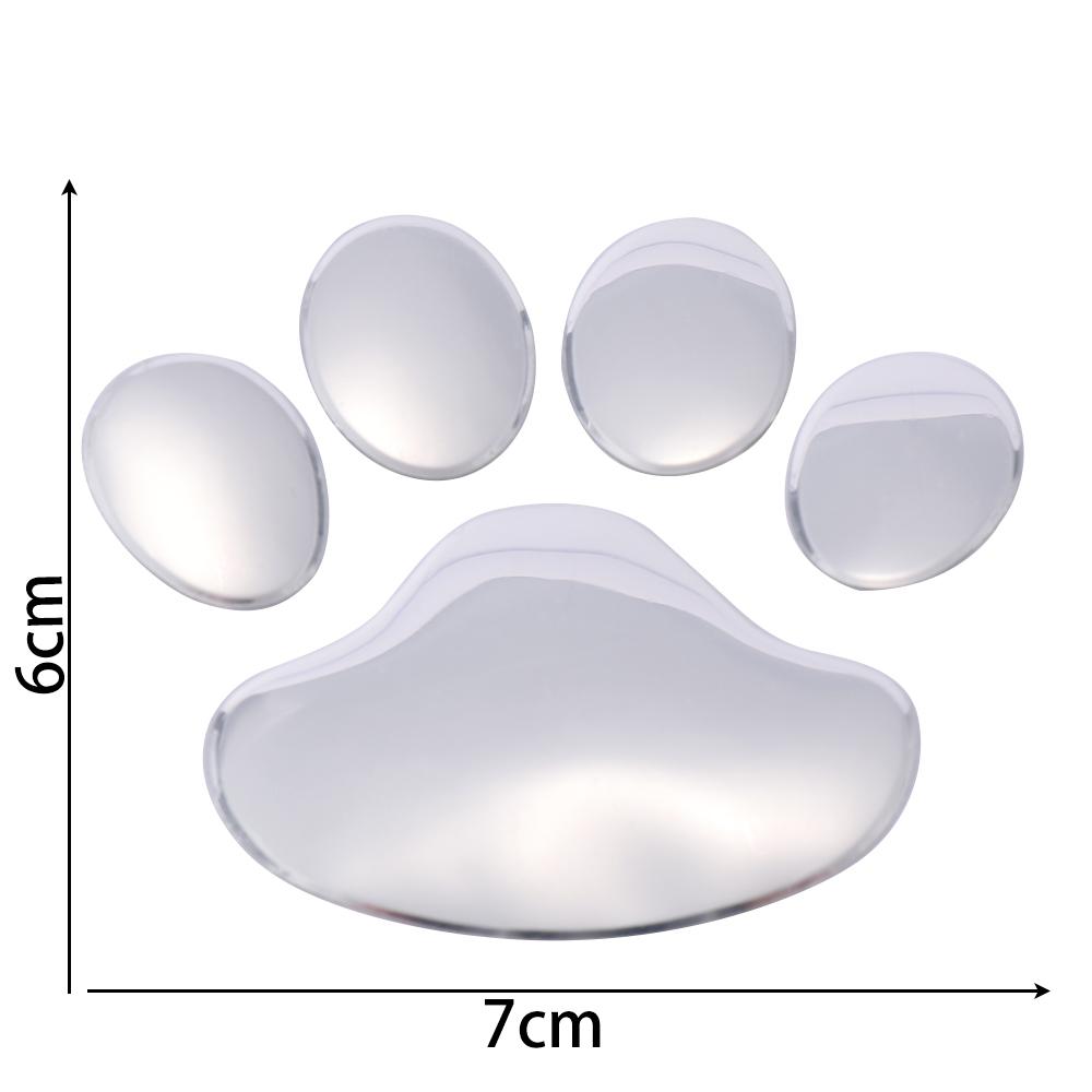 New 3D Brand Car Decal Body Window Pattern Bear Foot Bumper Animal Paw