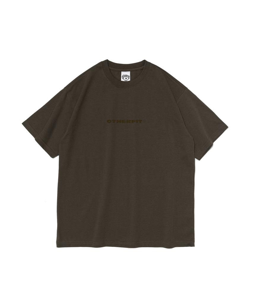 OTHERFITS Basic Logo Short Sleeve T-Shirt (Khaki)