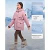 BOSIDENG Girls' Hooded Short Down Jacket