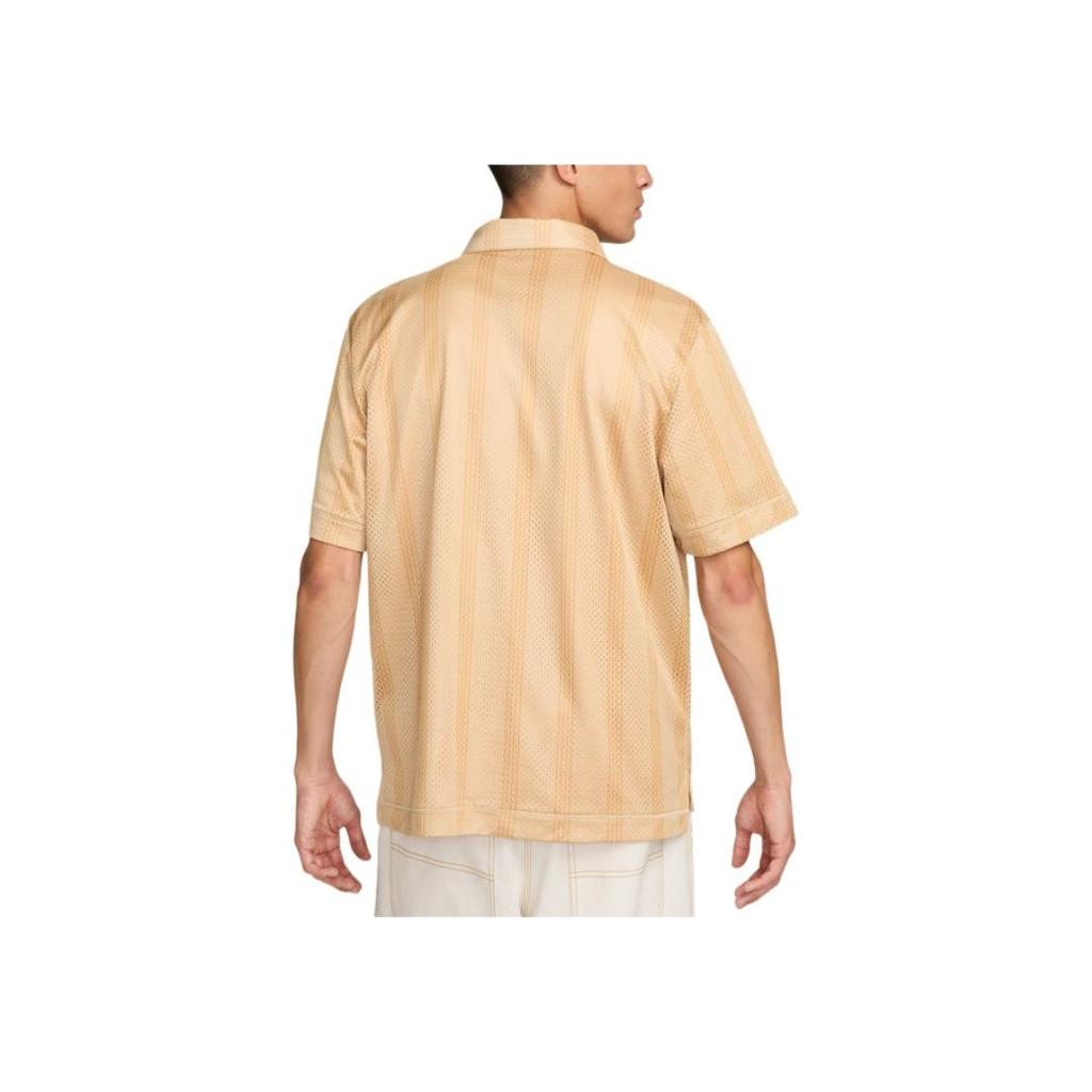 Nike SS24 England Team Quick-Dry Breathable Comfortable Short Sleeve Shirt Men Tops Sesame-Brown FZ6204-252