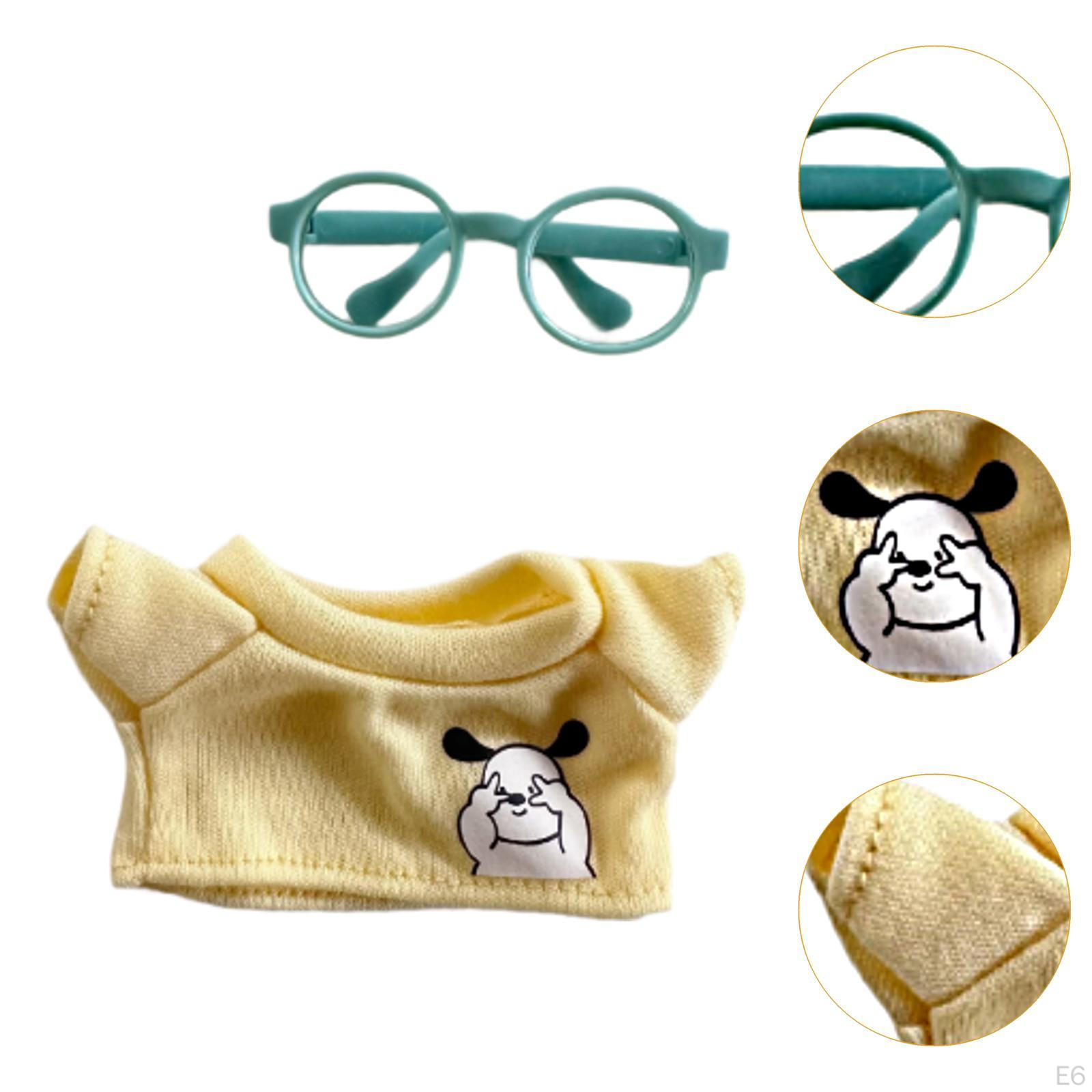 Набор кукольной одежды Милый костюм Аксессуары Одежда для 17-сантиметровой подвески with — фото 9