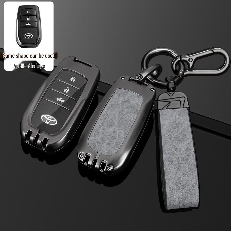 Toyota Avalon Camry Key Case for Highlander, RAV4, Corolla, Levin, and CHR Models.