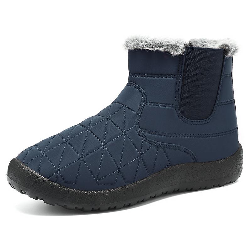 Snow Boots, Cotton Shoes, Cotton Boots with Fleece and Thickened, Women's Boots, Versatile Women's Shoes