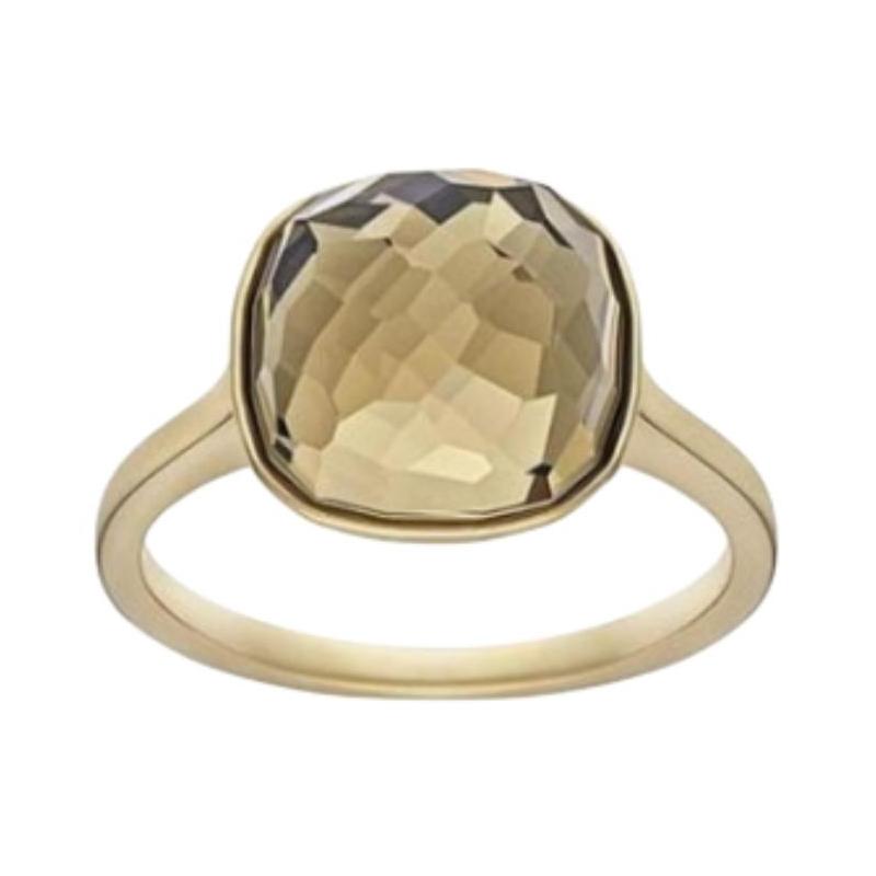 Swarovski Inlay design crystal metal alloy ring women s gold 5184639 золотой