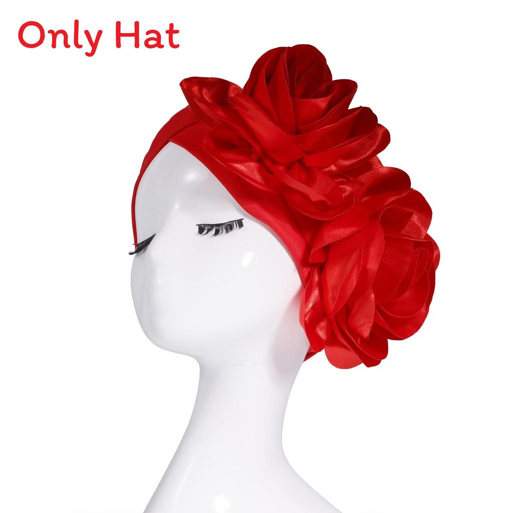 Womens Large Floral Head Wrap With Logo For Autumn Celebrations