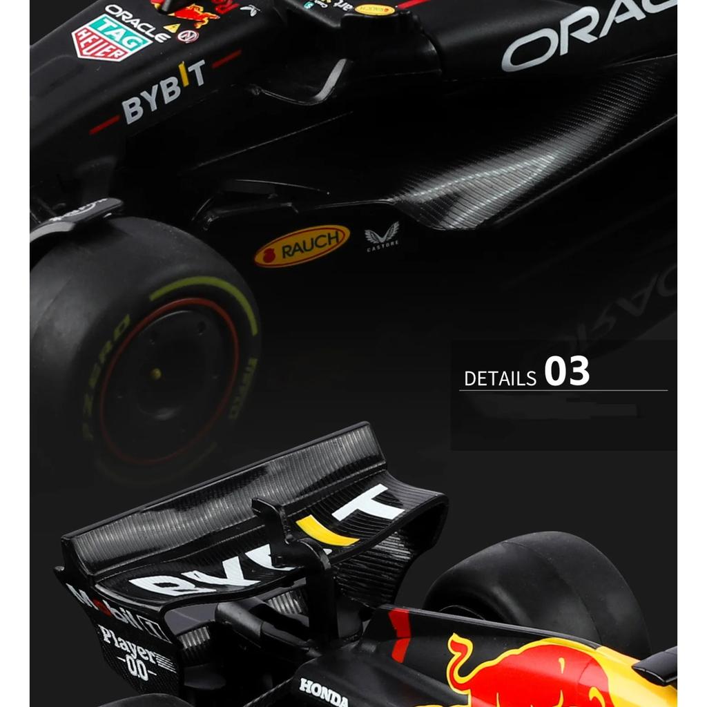 1/24 2023 Champion Red Bull RB19 1# Verstappen Racing Car Model Formula One Simulation Alloy Die Cast Super Car Model Kids Gifts
