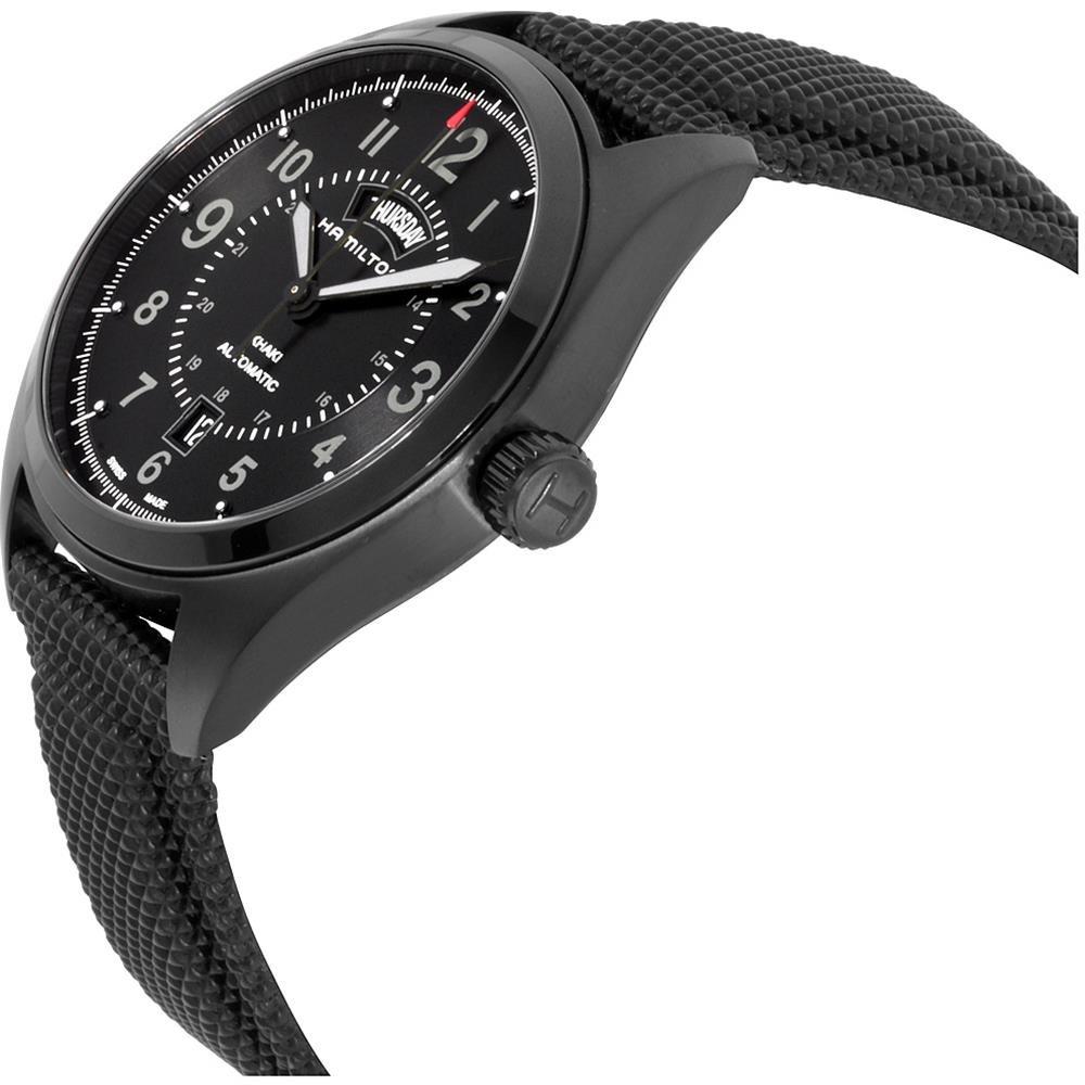 [Hamilton] HAMILTON Watch Genuine Warranty Khaki Field Day Date H70695735 Men's [Regular Imported Product]