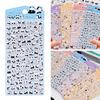 1PCS Kawaii Mini Animals Cartoon 3D Puffy Stickers Cute Scrapbooking DIY Journal Stationery Sticker,Phone Case Decoration